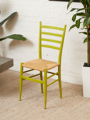 Single Woven Scandinavian Chair
