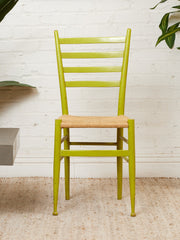 Single Woven Scandinavian Chair