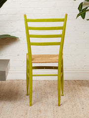 Single Woven Scandinavian Chair