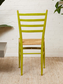 Single Woven Scandinavian Chair