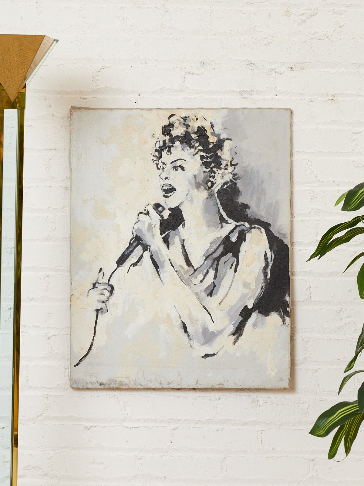 Cabaret Singer in Oil
