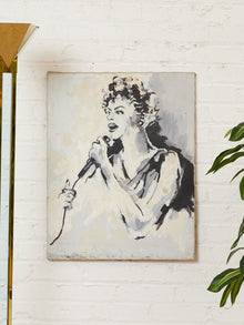 Cabaret Singer in Oil