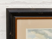 Waves Crashing Nautical, Vintage Framed Art