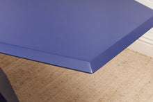 Rare 1970’s Origami Dining Table by Don S. Shoemaker in Blue
