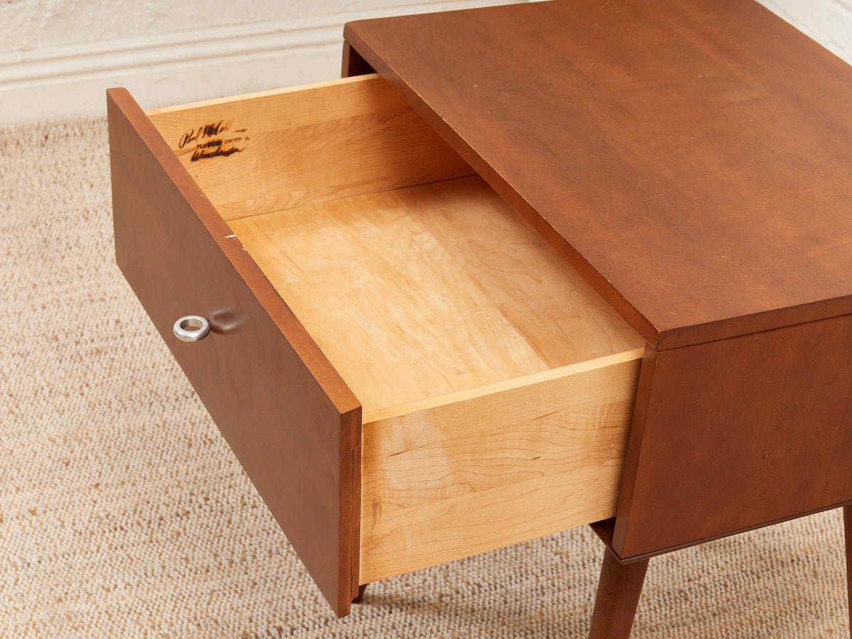 Paul McCobb Side Table with Drawer
