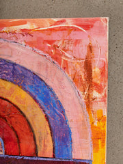 Color Study Original Painting by LA artist Elizabeth Martinez