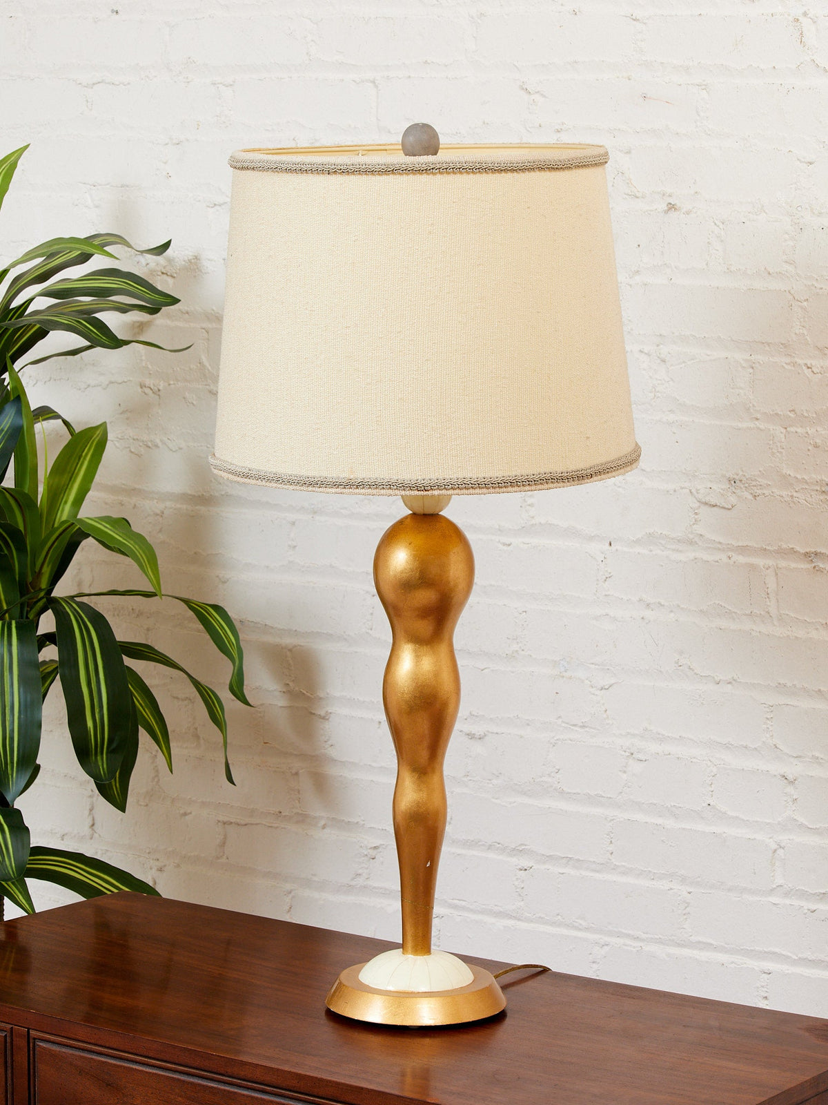Vintage Gold Lamp