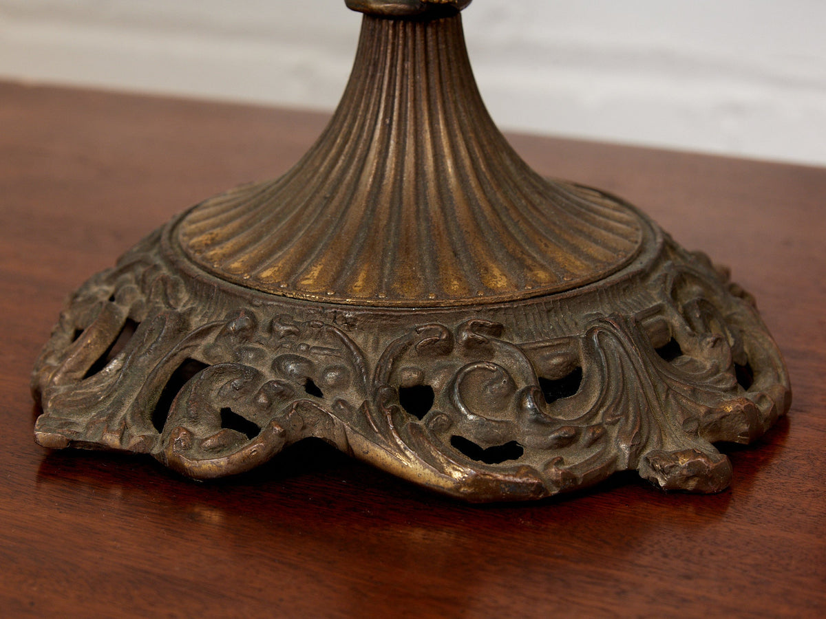 Pair of Italian Cherub Candelabras