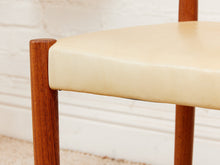 Danish modern Teak Chairs with Seat