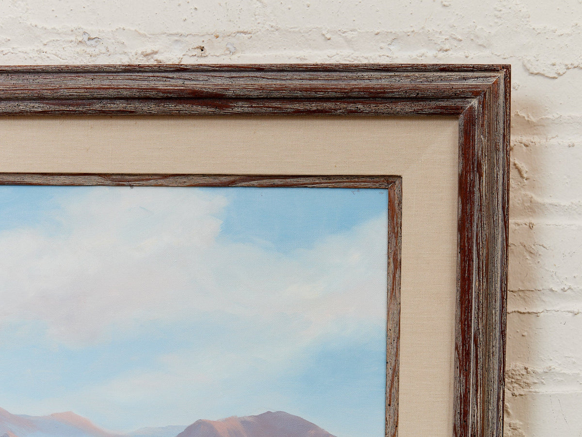 Desert California Painting by Trudy Bryant