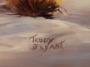 Desert California Painting by Trudy Bryant