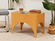 Arc Blonde End Table