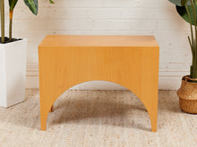 Arc Blonde End Table
