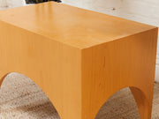 Arc Blonde End Table
