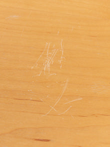 Arc Blonde End Table