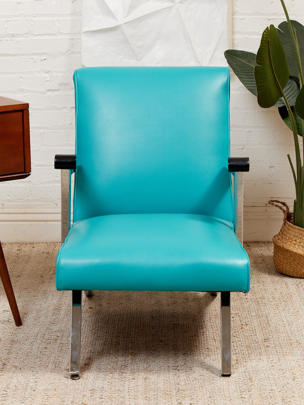 1960’s Turquoise Lounge Chair