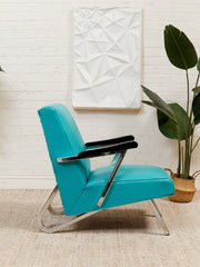 1960’s Turquoise Lounge Chair