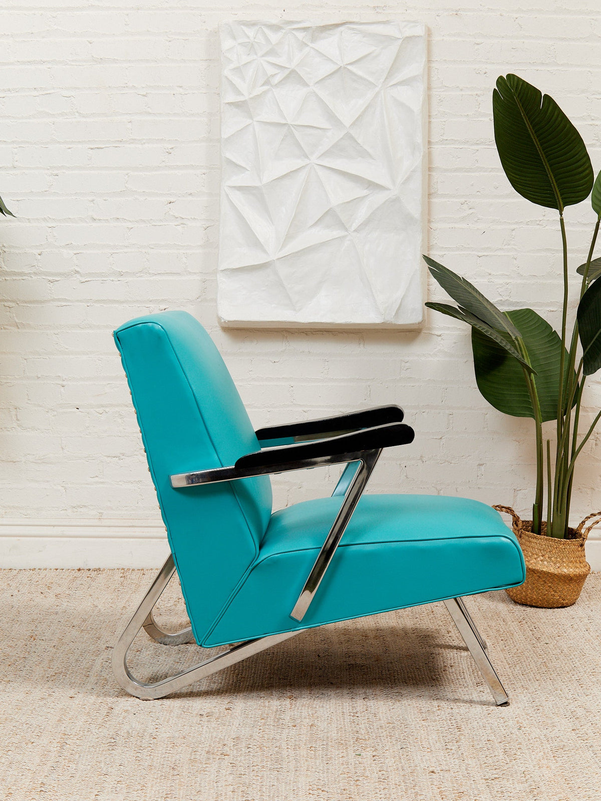 1960’s Turquoise Lounge Chair