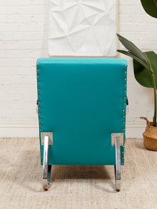 1960’s Turquoise Lounge Chair