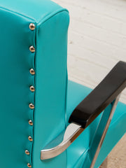 1960’s Turquoise Lounge Chair
