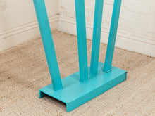 Tiki Sculpture in Aqua Handmade on of a kind