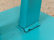 Tiki Sculpture in Aqua Handmade on of a kind