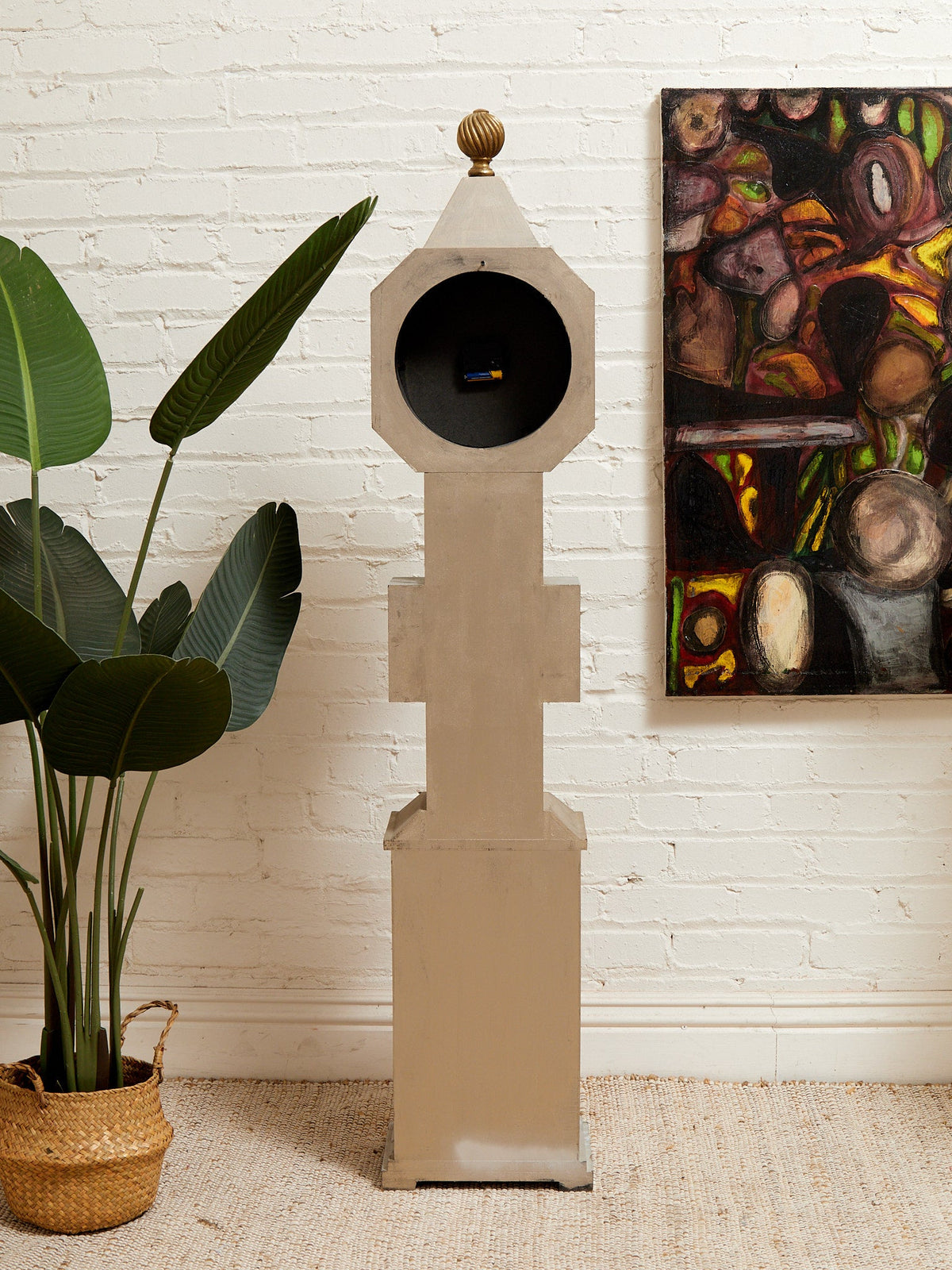 Grandfather Clock in Style of Alexander Girard