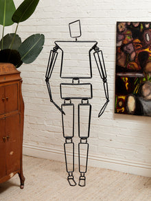 Postmodern Articulated Metal Figure