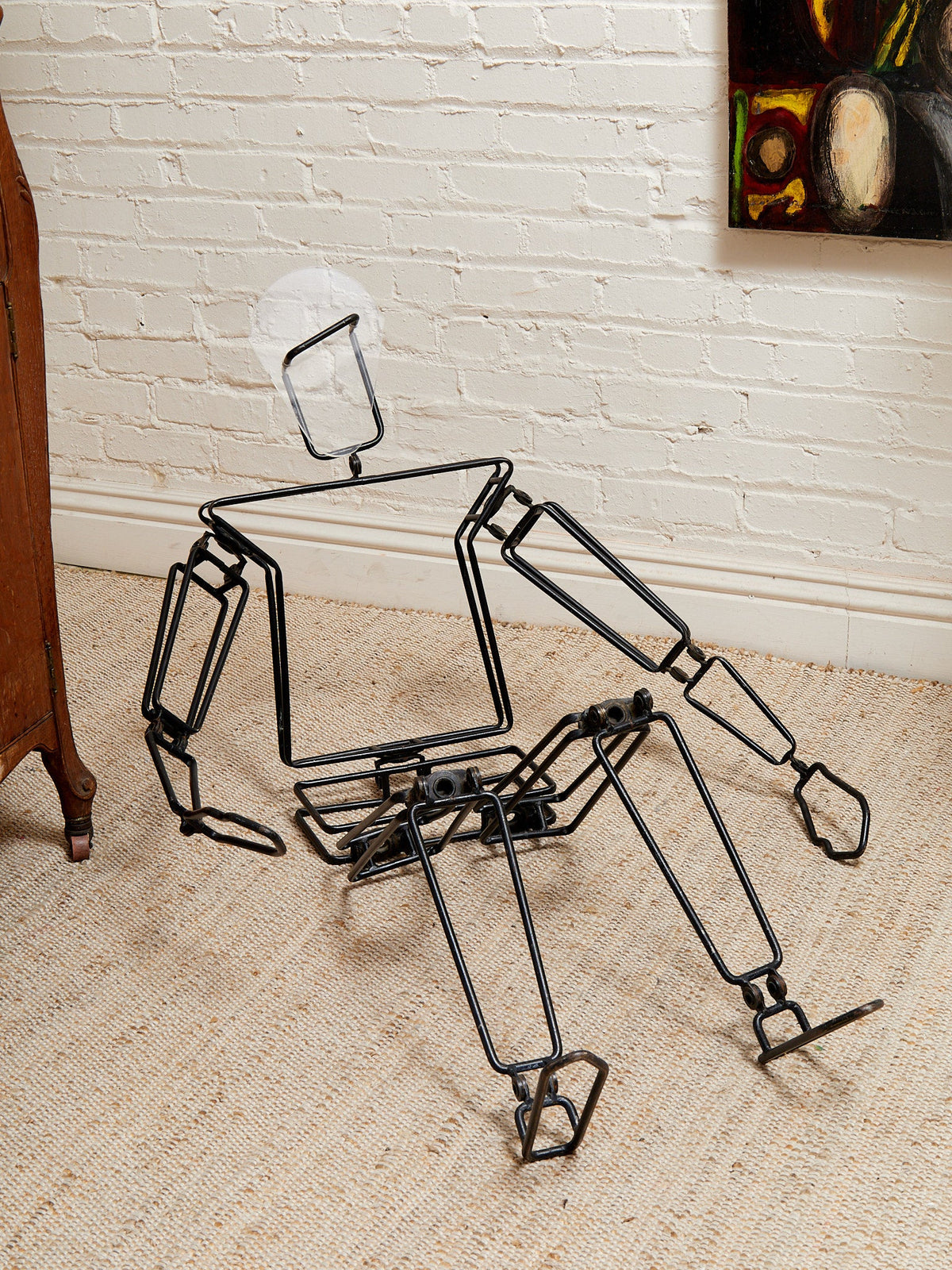 Postmodern Articulated Metal Figure
