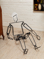 Postmodern Articulated Metal Figure