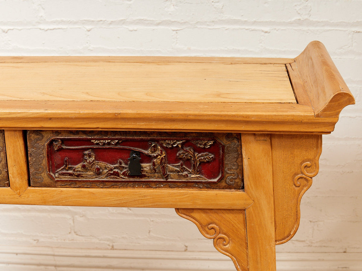 Vintage Chinese Desk Entry Table