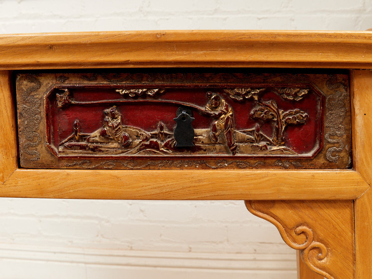 Vintage Chinese Desk Entry Table
