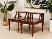 Pair of Formica Side Tables