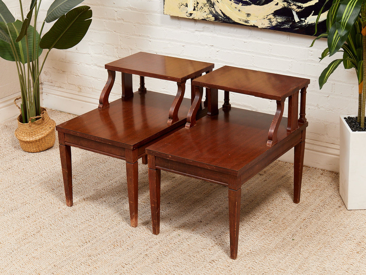 Pair of Formica Side Tables