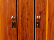 Pine primitive Mid-Century Vintage Armoire