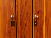 Pine primitive Mid-Century Vintage Armoire