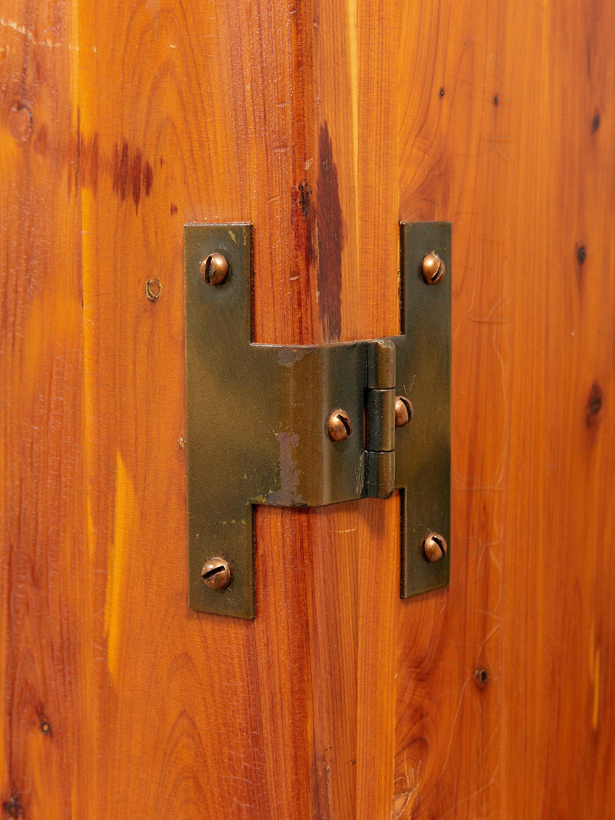 Pine primitive Mid-Century Vintage Armoire