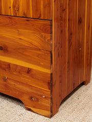 Pine primitive Mid-Century Vintage Armoire