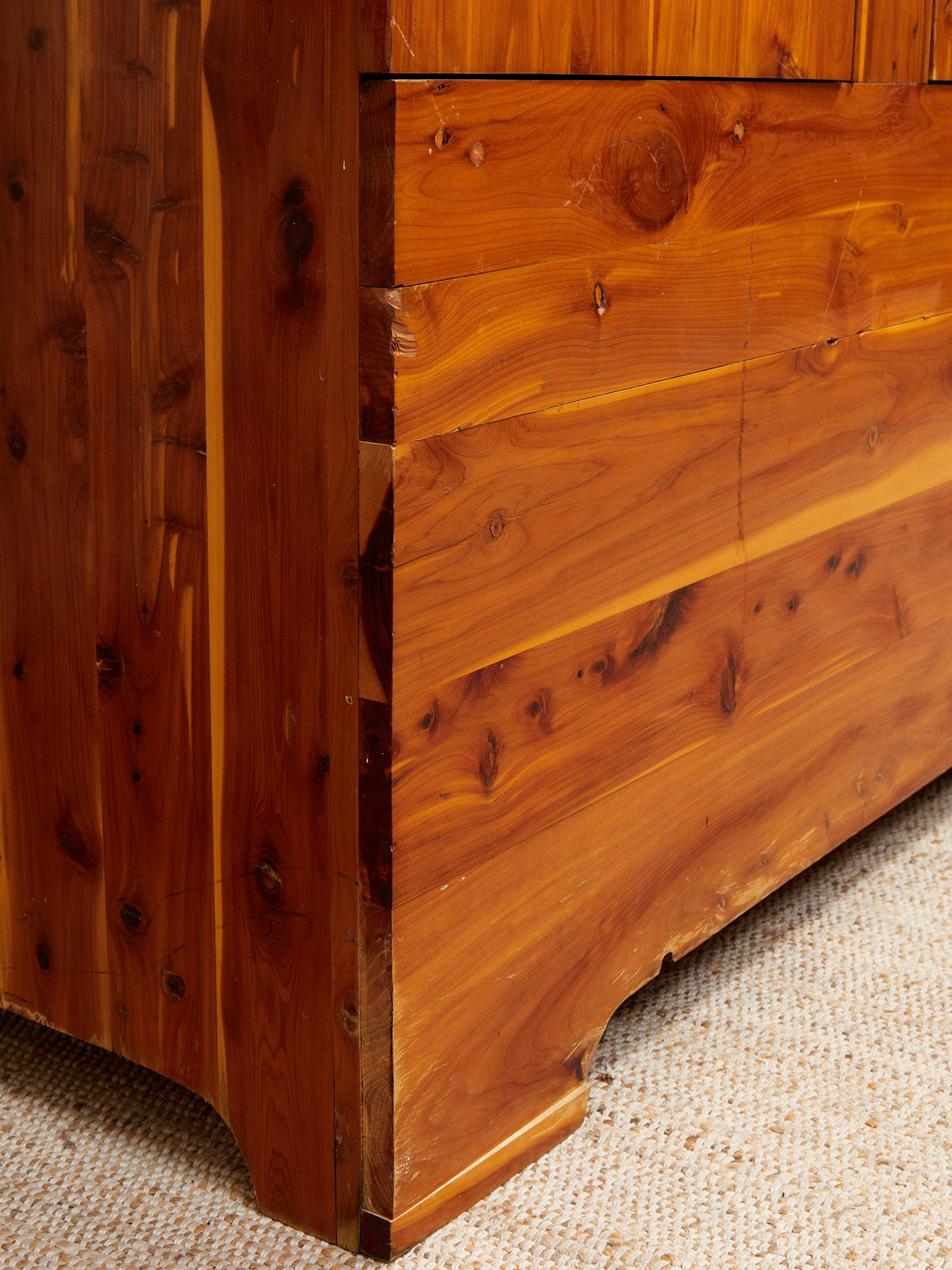 Pine primitive Mid-Century Vintage Armoire