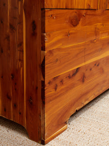 Pine primitive Mid-Century Vintage Armoire
