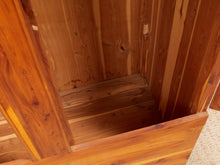 Pine primitive Mid-Century Vintage Armoire