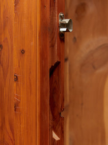 Pine primitive Mid-Century Vintage Armoire