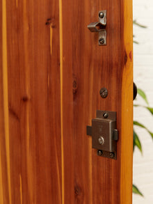 Pine primitive Mid-Century Vintage Armoire