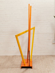 Orange and Yellow Art Wall Sculpture
