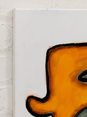 Dual Presence Original Painting by Julio De La Concha