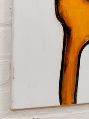 Dual Presence Original Painting by Julio De La Concha
