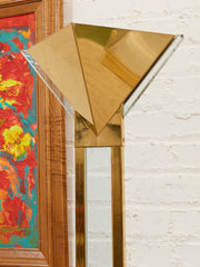 Vintage Geurge Kovacs Brass Glass and Lucite Floor Lamp