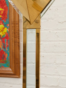 Vintage Geurge Kovacs Brass Glass and Lucite Floor Lamp