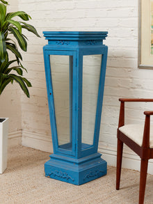 Blue French Vintage Pedestal