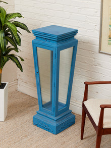 Blue French Vintage Pedestal